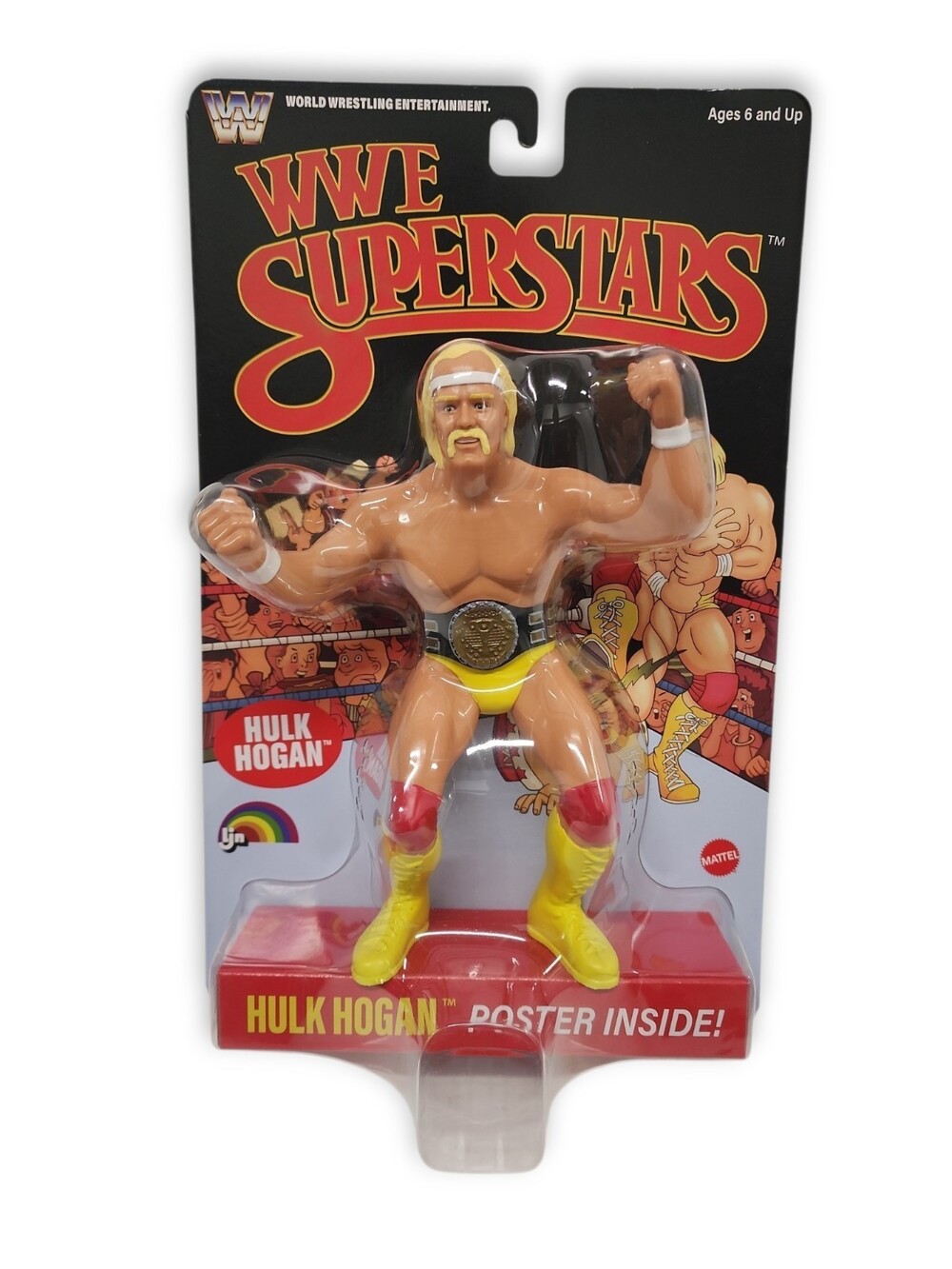 New Reproduction LJN WWE Superstars 2025 Hulk Hogan Black Card